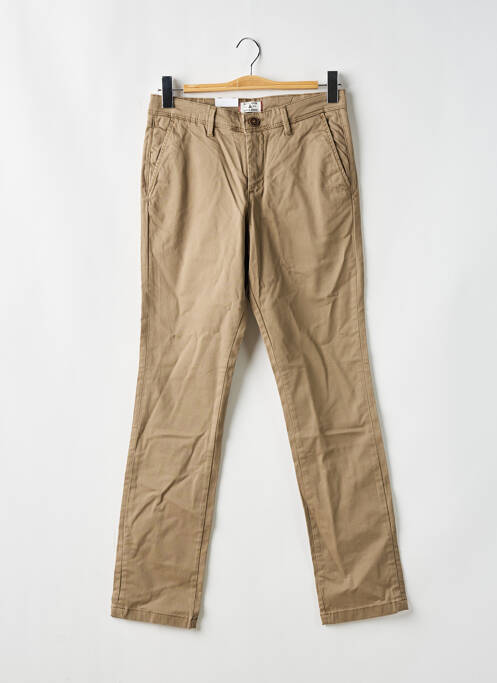 Pantalon chino beige JACK & JONES pour homme