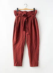 Pantalon droit marron ONLY pour femme seconde vue