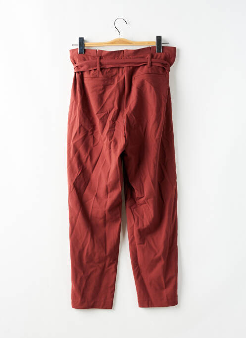 Pantalon droit marron ONLY pour femme