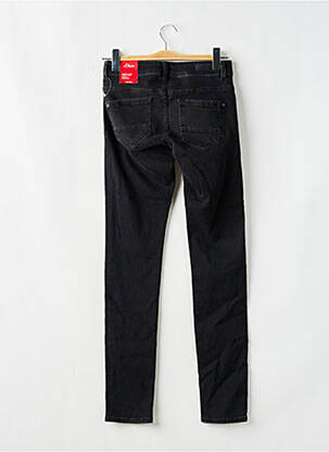 Jeans coupe slim noir S.OLIVER femme