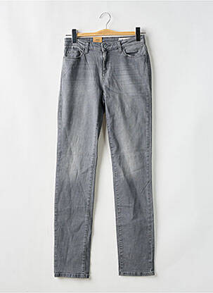 Jeans coupe droite gris ESPRIT femme