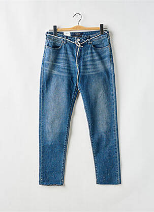 Jeans coupe slim bleu SCOTCH & SODA femme