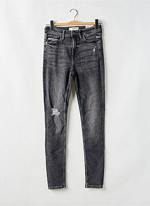 Jeans skinny gris MANGO femme