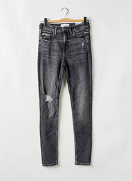 Jeans skinny gris MANGO femme