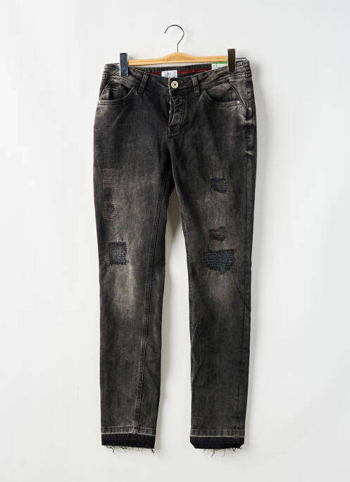 Jeans skinny noir STREET ONE pour femme
