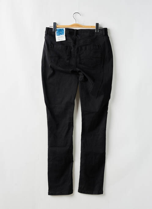 Jeans coupe slim noir STREET ONE pour femme