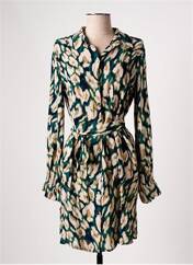 Robe courte vert VERO MODA pour femme seconde vue