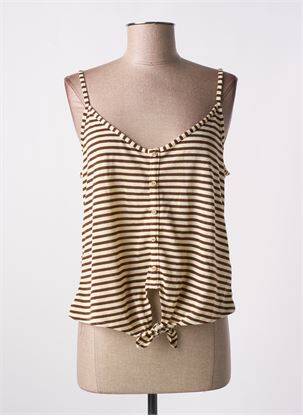 Top bleu ONLY pour femme