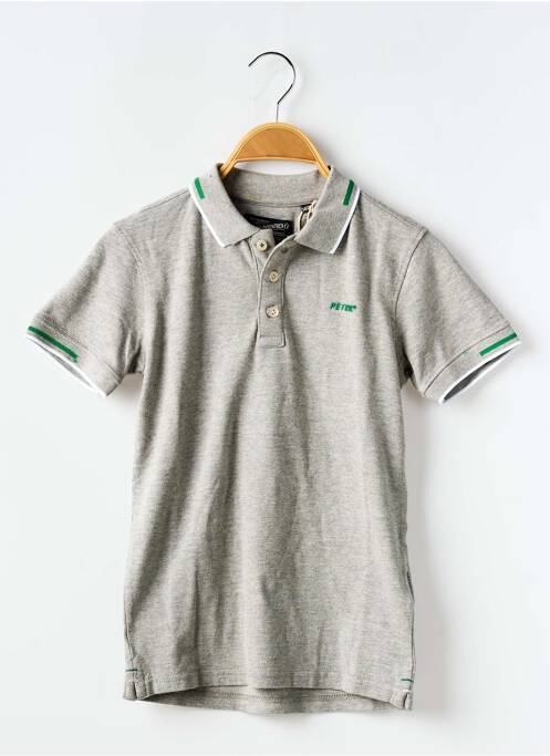 Polo gris PETROL INDUSTRIES pour garçon