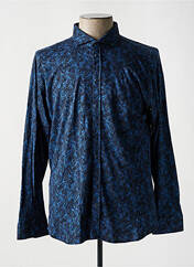 Chemise manches longues bleu DESOTO pour homme seconde vue