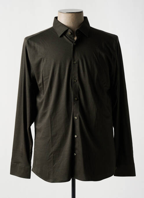 Chemise manches longues vert DESOTO pour homme