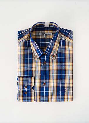 Chemise manches longues manches longues bleu BANDE ORIGINALE homme