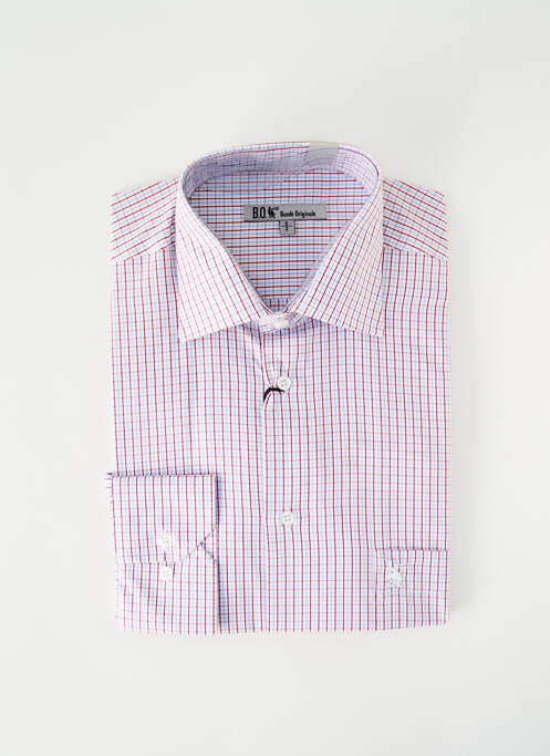 Chemise manches longues rouge BANDE ORIGINALE pour homme