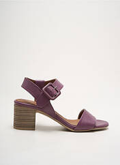 Sandales/Nu pieds violet LUNE & L'AUTRE pour femme seconde vue
