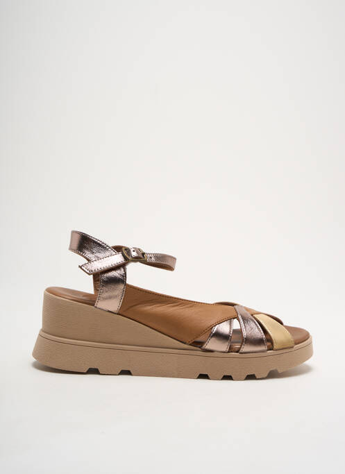 Sandales/Nu pieds marron LUNE & L'AUTRE pour femme