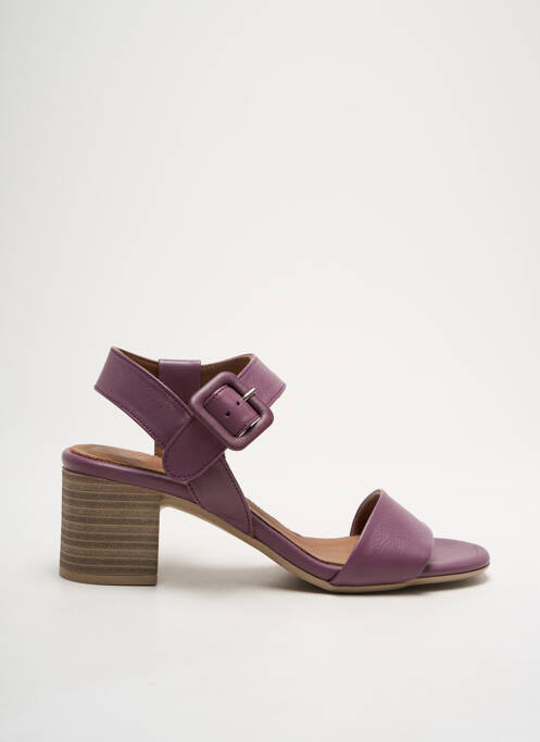 Sandales/Nu pieds violet LUNE & L'AUTRE pour femme