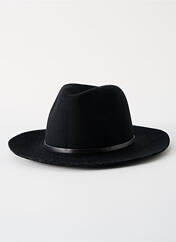 Chapeau noir PIECES pour femme seconde vue