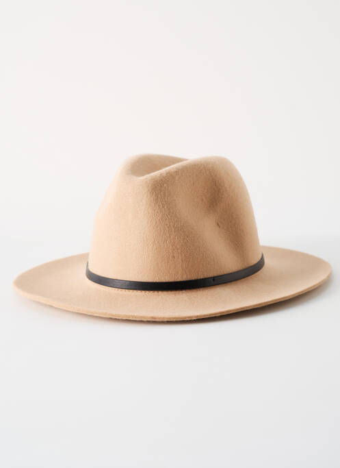 Chapeau beige PIECES pour femme