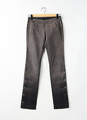 Jeans coupe slim stretch taille normale gris DIESEL femme