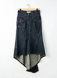 Jupe longue taille haute bleu BRAY STEVE ALAN femme