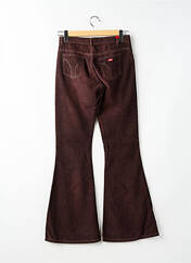 Pantalon flare marron MISS SIXTY pour femme seconde vue