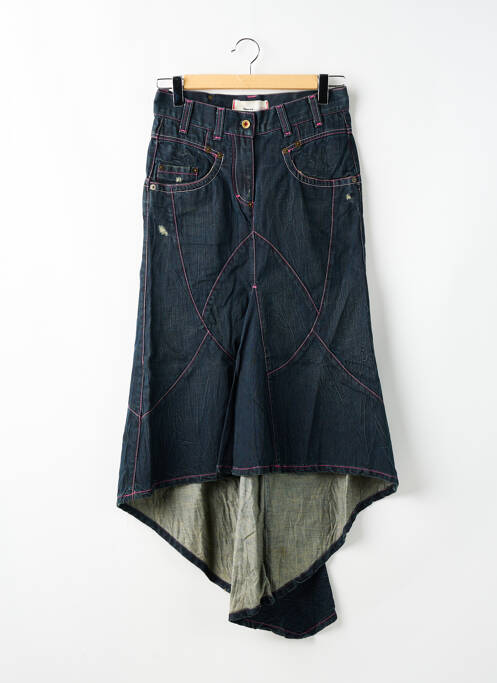 Jupe longue taille haute bleu BRAY STEVE ALAN femme