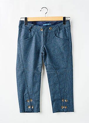 Pantacourt coupe droite bleu MISS SIXTY femme