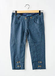 Pantacourt coupe droite bleu MISS SIXTY femme