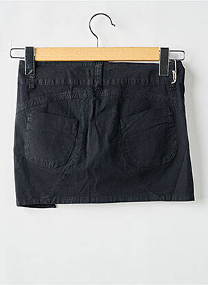 Jupe courte coupe droite noir REPLAY femme