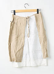 Jupe mi-longue beige MISS SIXTY pour femme seconde vue