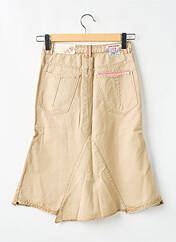 Jupe mi-longue beige REPLAY pour femme seconde vue