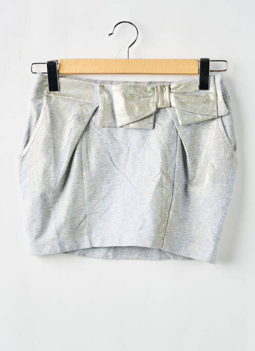Jupe courte gris IMPERIAL pour femme
