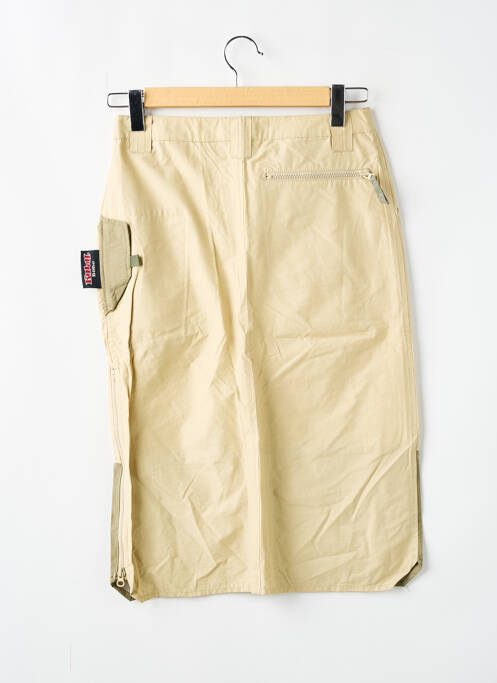 Jupe mi-longue beige KILLAH pour femme