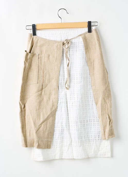 Jupe mi-longue beige MISS SIXTY pour femme