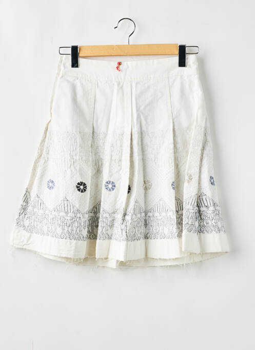 Jupe mi-longue blanc REPLAY pour femme