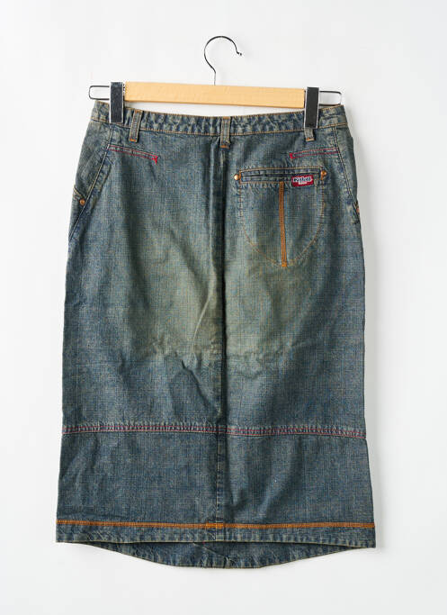 Jupe mi-longue bleu KILLAH pour femme