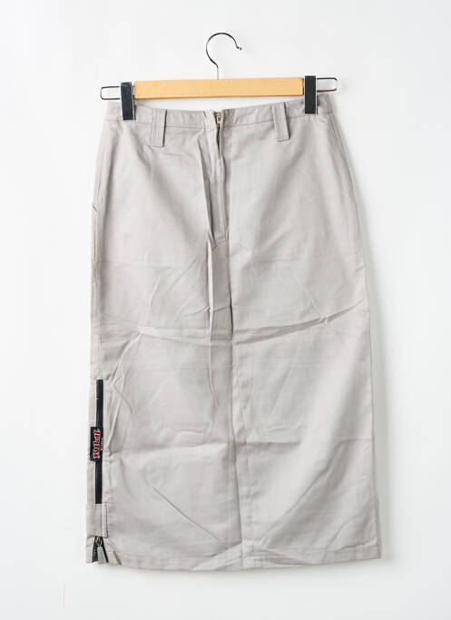 Jupe mi-longue gris KILLAH pour femme