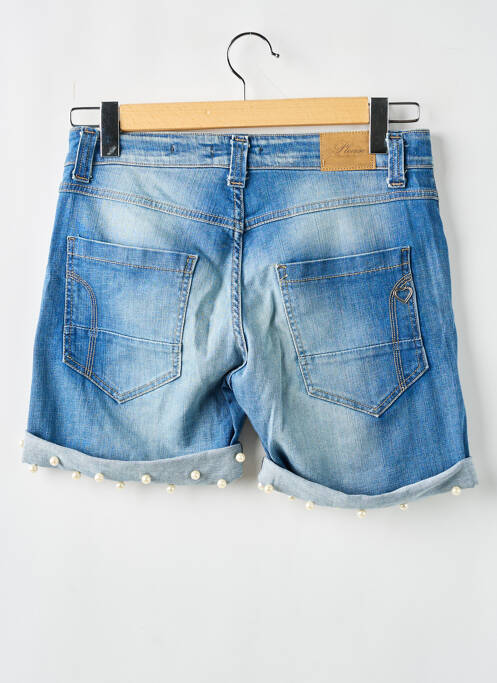 Short bleu PLEASE pour femme