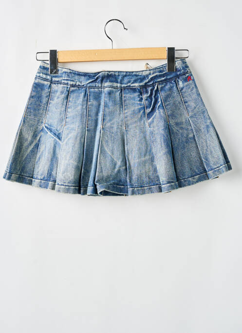 Jupe short bleu REPLAY femme