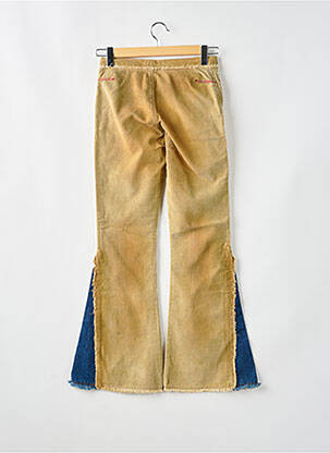 Pantalon flare tissage velours beige KILLAH femme