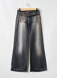 Jean coupe flare poches gris KILLAH femme