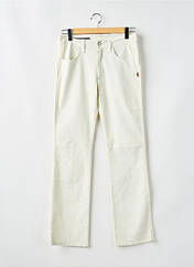 Pantalon droit blanc JEAN PAUL GAULTIER pour femme seconde vue