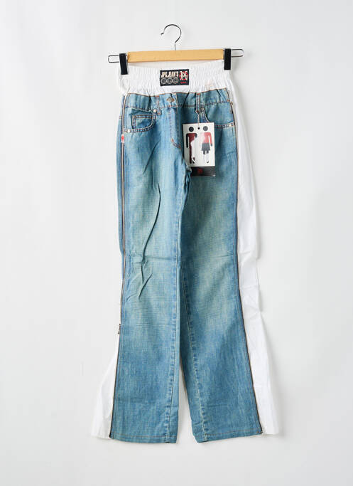 Jeans coupe droite bleu JEAN PAUL GAULTIER pour homme