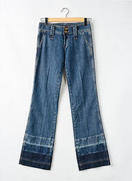 Jeans coupe droite poches bleu REPLAY femme
