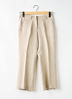 Pantacourt coupe droite beige MISS SIXTY femme