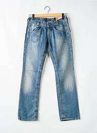 Jeans coupe slim poches bleu REPLAY femme