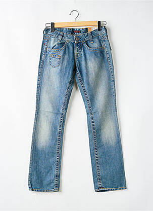 Jeans coupe slim poches bleu REPLAY femme