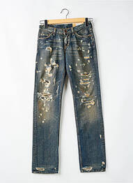 Jeans coupe slim poches bleu REPLAY femme