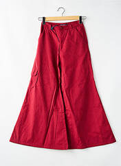 Pantalon flare rouge KILLAH pour femme seconde vue