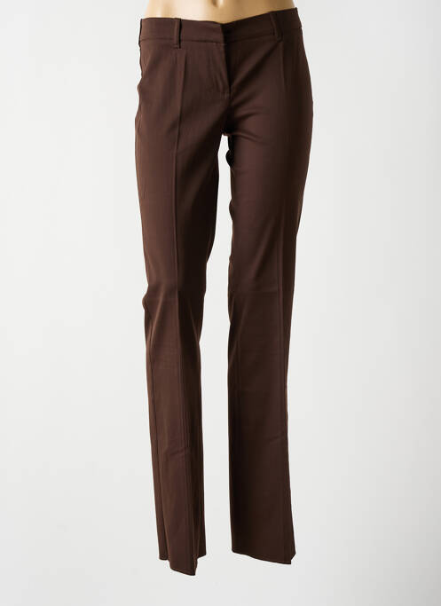 Pantalon slim poches marron REPLAY femme
